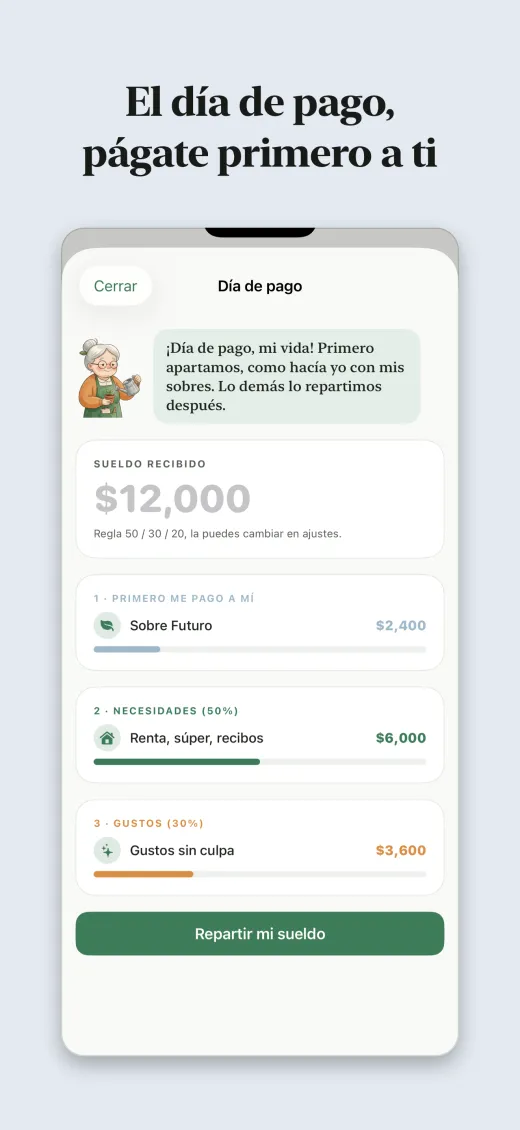 El día de pago, págate primero a ti