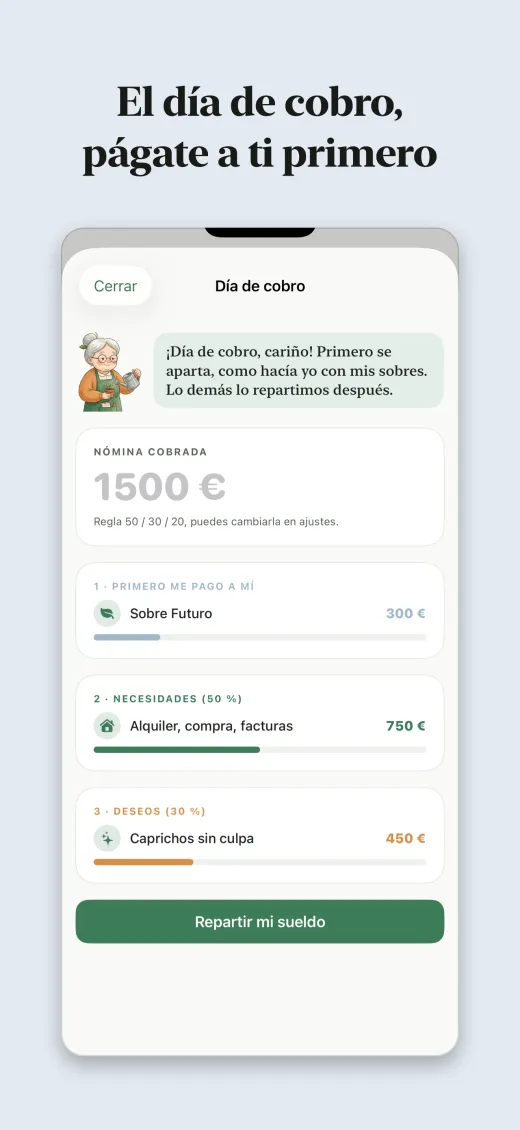 El día de cobro, págate a ti primero