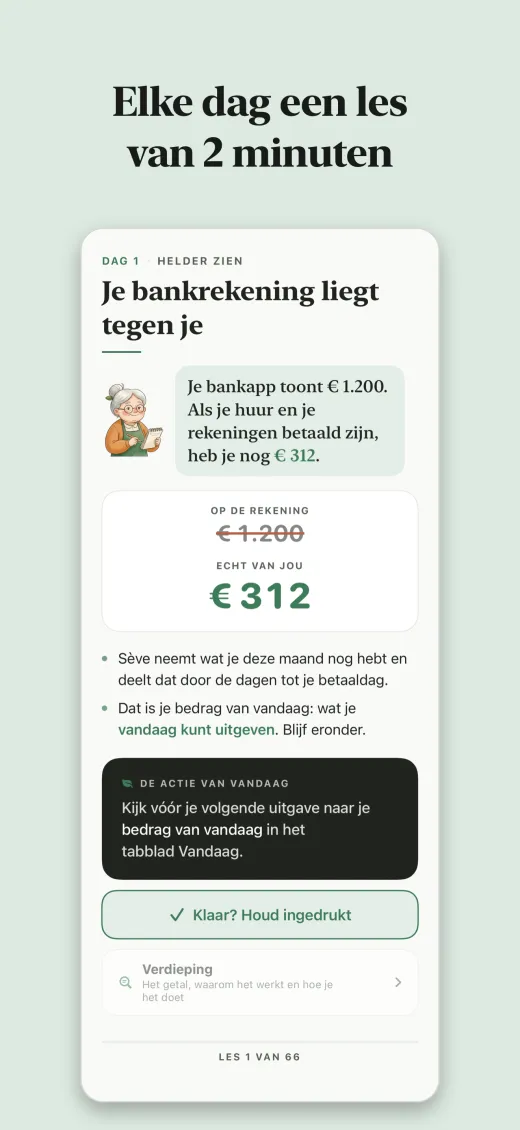 Elke dag een les van 2 minuten