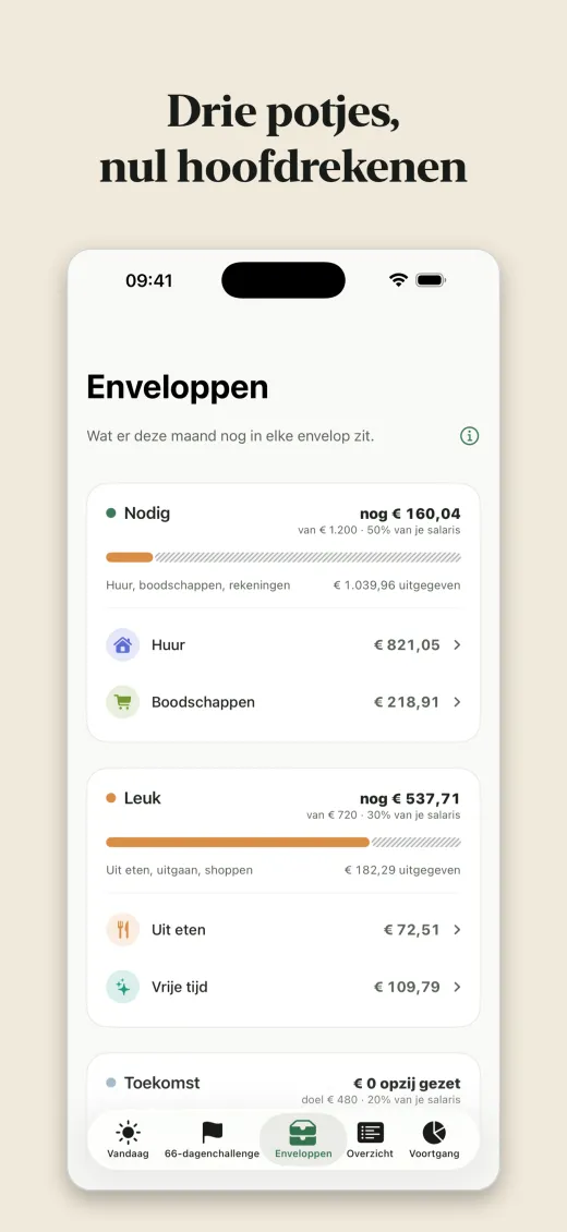 Drie potjes, nul hoofdrekenen
