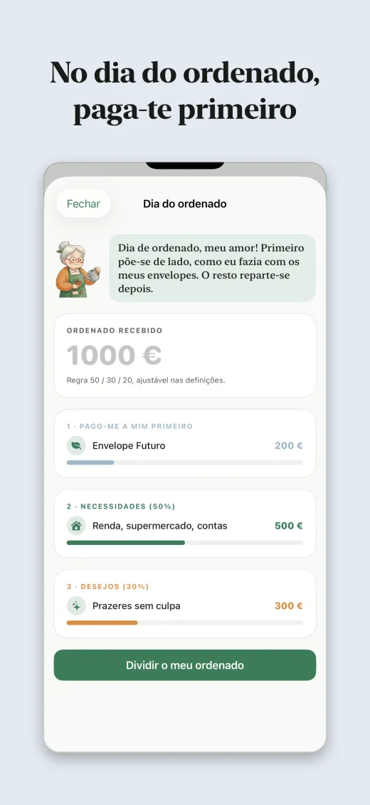 No dia do ordenado, paga-te primeiro