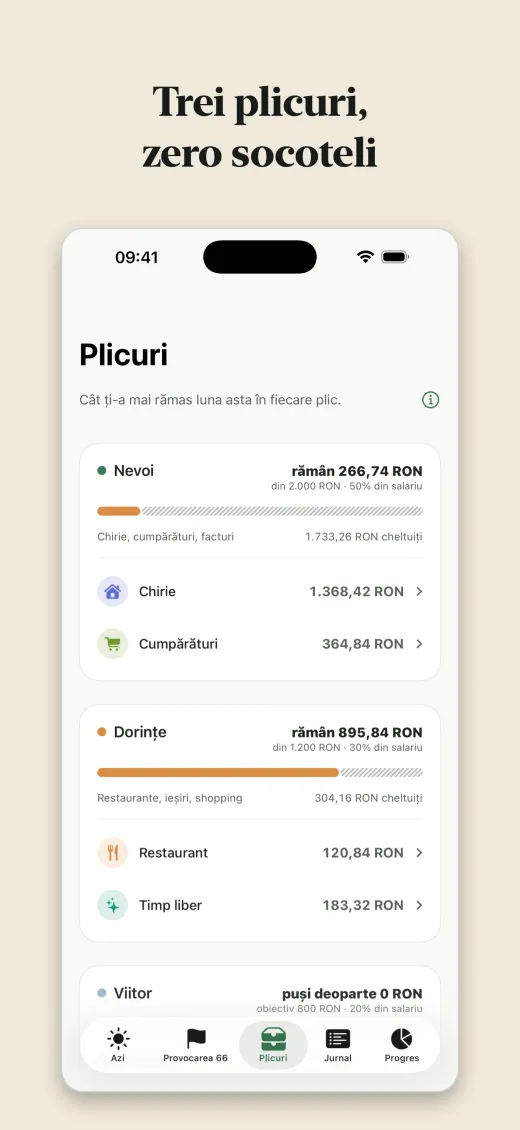 Trei plicuri, zero socoteli