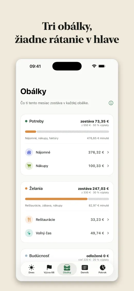 Tri obálky, žiadne rátanie v hlave